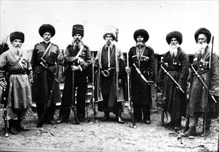 Kuban cossacks, 19th century.