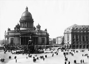 St, isaac's cathedral in leningrad, july 1931.
