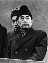 Chinese premier zhou enlai in moscow in 1964.