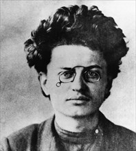 Leon trotsky (lev davidovich bronstein), 1879-1940, soviet revolutionary, as a young man before the russian revolution.