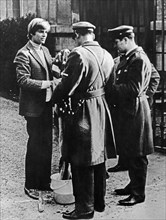 American singer, actor and director dean reed being arrested in santiago, chile after his second concert which he ended with the song 'venceremos' ('we win') which is banned there, 1970.