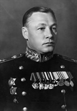 Admiral n,g, kuznetsov, people's commissar of the navy, soviet minister of the navy, 1950s, ussr.