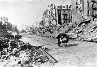 Kiev after the german invaders had been driven out.
