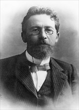 Portrait of anton chekhov, russian author and playwright, 1900.