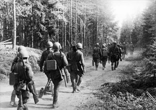 A raid into the enemy's rear during germany's invasion of ussr, in july 1941.