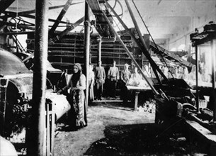 Workers at the ivanovo textile mill, 1905.