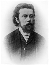 Russian composer modest mussorgsky (1835-1881).