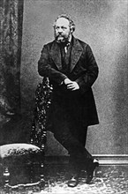 Mikhail bakunin (1814-1876), russian anarchist revolutionary.