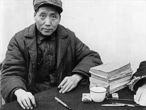 Mao tse-tung in 1937 or 1938.