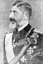 King ferdinand of romania (1914-1927).