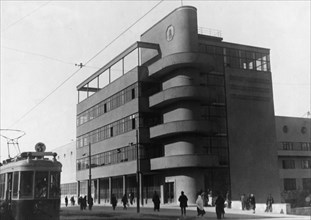 Semen pen, palace of the press, 1932, baku, azerbaijan, ussr.