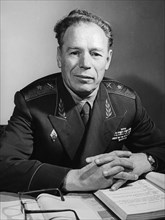 Major-general of artllery, dmitri vorobyov, people's assessor of the supreme court of the ussr, he played a prominent role at the trial of u2 spy plane pilot francis gary powers, 1960.