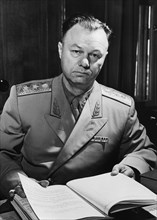 Lt, general viktor borisoglebsky, chairman of the military collegium of the supreme court of the ussr, he played a prominent role at the trial of u2 spy plane pilot francis gary powers, 1960.