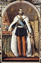 Portrait of tsar alexander ll, emperor of russia.