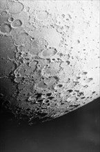 Surface of the moon as seen from luna 16, 1970.