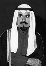 Sheik jaber al-ahmad al-sabah, emir of kuwait, 1981.