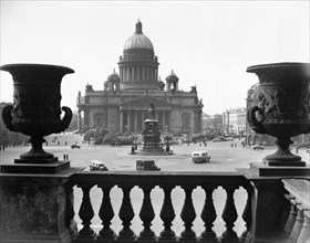 St, isaac's cathedral in leningrad, june 1958.