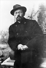 Anton chekhov, russian author and playwright, 1899.