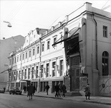 Moscow art theatre founded by konstantin stanislavsky, moscow, russia, 1992.