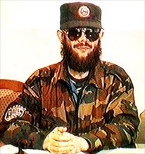 Russia, february 18, 2000, chechen terrorist leader salman raduyev who has been captured as a result of a special operation of the federal troops in chechnya and brought to moscow, it was announced by...