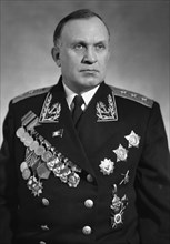 Soviet naval commander sergei gorshkov.