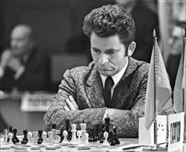 Soviet chess grandmaster boris spassky, december 24, 1971.