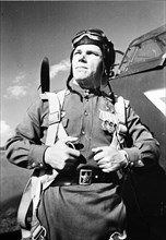 Ivan kozhedub, famous world war 2 soviet pilot.