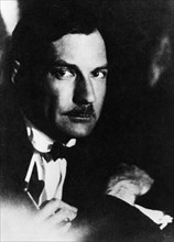 Russian/soviet writer yevgeni ivanovich zamiatin (1884-1937) in 1932.