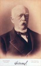 Otto von bismarck, german (prussian) statesman (1815-1898).