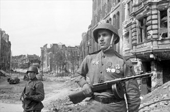 Berlin, germany, world war 2, 1945.