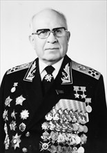 Soviet naval commander sergei gorshkov.