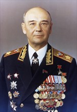 Sergei sokolov, soviet defense minister, ussr, 1980s.