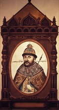 Portrait of boris godunov (1552 - 1605), tsar of muscovy, from the state historical museum in moscow.