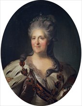 Portrait of catherine the great by f, rokotov.