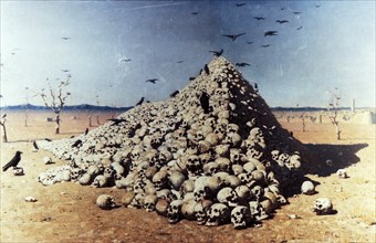 Apotheosis of war' by vasily vereshchagin, 1871.