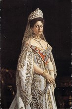 Tsarina alexandra fyodorovna (1872-1918).