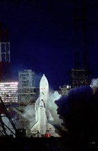 November 15, 1988, the buran soviet reentry spacecraft