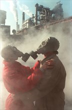 January 26, 1998, serious problems are facing almost fifty per cent of the russians due to heightened pollution of the air and low quality potable water, pollution of water reservoirs, soil, sea and o...