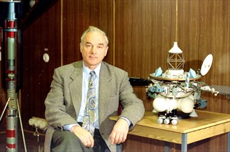 Lavochkin spacecraft association general director, head of the programme 'mars-96' anatoly baklunov, moscow region, russia, october 18, 1996.