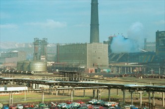 Ural chemical factory, 1998, sverdlovsk region, russia.