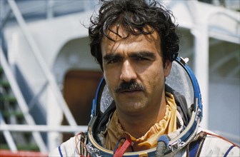 Soyuz tm-6, captain abdol ahad mohmand of afghanistan, august 1988.