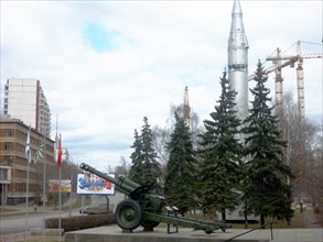 The central museum of armed forces, moscow, russia, april 2011.