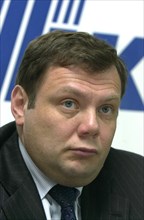 Chairman of the directors' board of the alpha-bank js mikhail fridman.