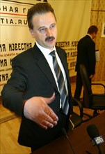 Moscow,russia, october 28, bashkirian central election committee refused to register sergei veremeyenko (in picture) as a candidate in the forthcoming republican presidential elections.