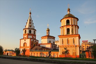 Irkutsk, russia, july, 2011, a cathedral.