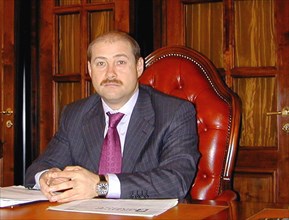 St,petersburg, russia, boris zingarevich, member of the board of directors of ilim pulp enterprise, a wood company.