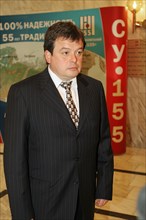 Moscow, russia, mikhail balakin, chairman of the board of su-155 group.