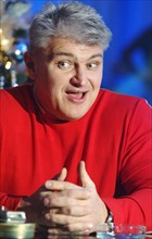 Tv presenter, athlete vladimir turchinsky marks his birthday in the slava night entertainment center, december 5, 2005.