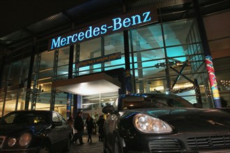 Mercedes-benz center in moscow, december 2005.