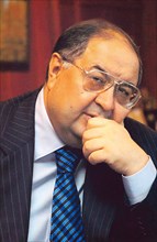 Moscow, russia, director general of the ooo 'gazprominvestholding' alisher usmanov.